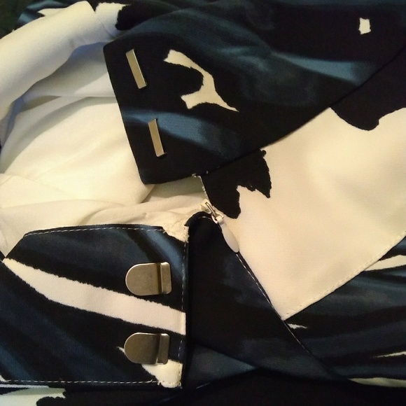 Halston Heritage draped printed skirt - Picture 5 of 7